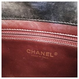Chanel-Bolsa crossbody preta-Preto