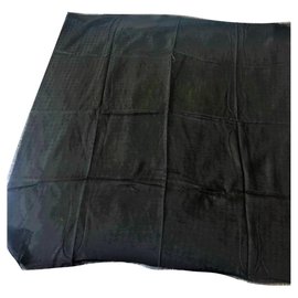 Fendi-FENDI NEW BIG WOMAN'S FOULARD-Black