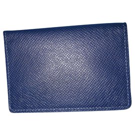 Louis Vuitton-Organizer de poche-Bleu foncé