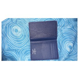 Louis Vuitton-Pocket organizer-Blu scuro