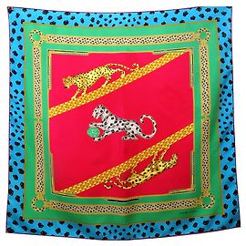 must de Cartier: Square twill silk, Multiple colors