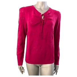 Suéter Kenzo Fucsia de Lana XL Fucsia