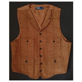 Polo Ralph Lauren-Blazers Jackets-Brown