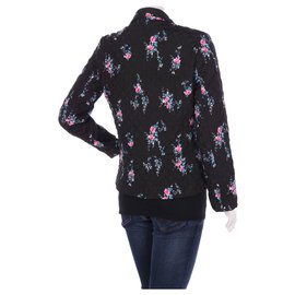 Claudie Pierlot-Chaquetas-Negro,Multicolor