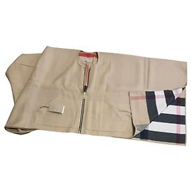 Burberry Wool Poncho Cape Beige Beige