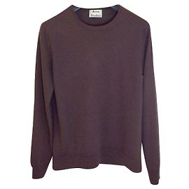 Acne Clissold O Merinowollpullover Braun