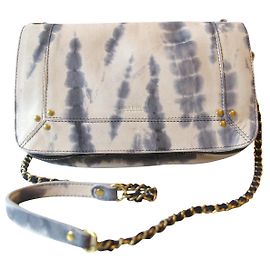Jerome Dreyfuss Cravatta e tintura Bobi Blu Bianco sporco