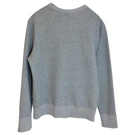 Acne-Grey sweatshirt-Red,Grey