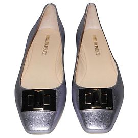 Emilio Pucci Sapatilhas de ballet Prata