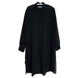 Acne Tunika Hemd Schwarz Polyester Schwarz