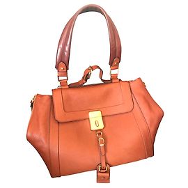 Sac à main Chloé en cuir marron Marron