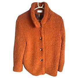 Autre Marque Garance Paris Brown Fur Coat Brown