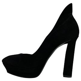 Bottega Veneta Escarpins en daim noirs Noir
