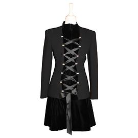 Abito da collezione Valentino Boutique. Nero
