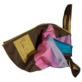 Pierre Cardin-Foulards de soie-Multicolore