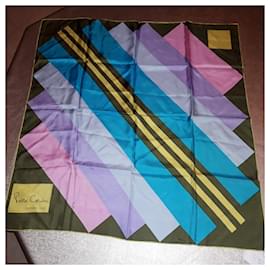 Pierre Cardin-Foulards de soie-Multicolore
