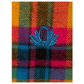 Fendi-vintage wool scarf-Multiple colors