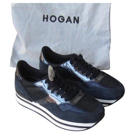 Hogan-Sneakers-Navy blue