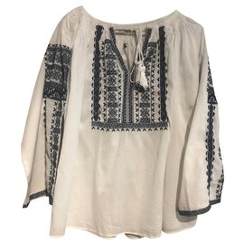Mes Demoiselles ... Top Bianco Blu