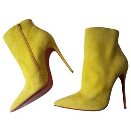 Christian Louboutin-Ankle Boots-Yellow