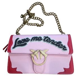 Pinko Sac Love Me Tender Rosa Rosso