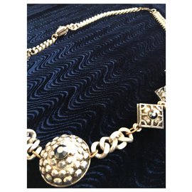 Autre Marque-Jean-Paul Gaultier necklace-Metallic