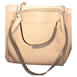 Bolsa de mão Jean Louis Scherrer em pele bege Bege