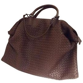 Bolsa Bottega Veneta de couro marrom Marrom