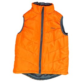 Dkny Jacket Orange Polyester 5 Years Orange