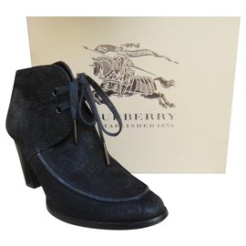 Burberry-Modelo de botas Burberry English Heritage Paston39-Preto