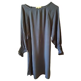 Robe Maje bleu marine en viscose taille 36 Bleu foncé