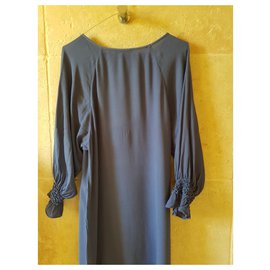 Maje-Maje blaues Kleid 36-Dunkelblau
