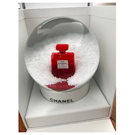Chanel-Chanel bola de nieve-Blanco