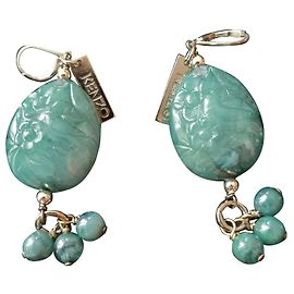 Kenzo Boucles d'oreilles Vert