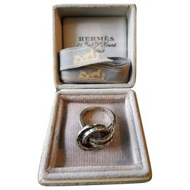 Hermès Anelli Argento