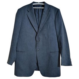 Armani-Blazers Jackets-Grey