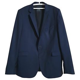 Autre Marque Blazer Strellson Marlane blu in lana Blu