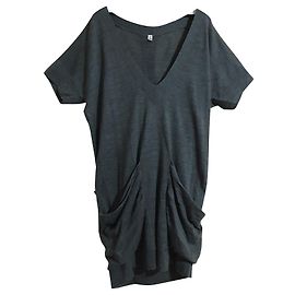 Autre Marque 2Nd Day Kleid grau aus Wolle Grau