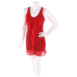 Needle & Thread Red Dress Red