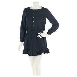 Robe en coton Polo Ralph Lauren bleue Bleu