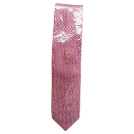 Autre Marque-Krawatte Zilli Neuzustand-Pink