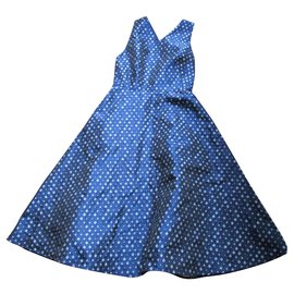 Tara Jarmon-Tara Jarmon, tamaño del vestido de cóctel 38.-Azul marino