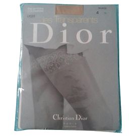 Christian Dior Medias jersey de colombina Carne