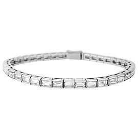 inconnue Platinum Diamond Line Armband. Andere
