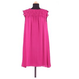 Longchamp Robe Fuschia