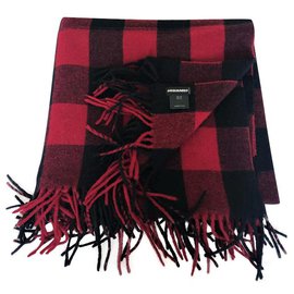 "Dsquared2 - coperta di lana " Multicolore