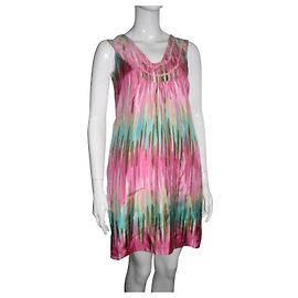 Vestido de seda Milly Multicolor