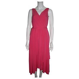 Robe asymétrique rose Dkny Rose