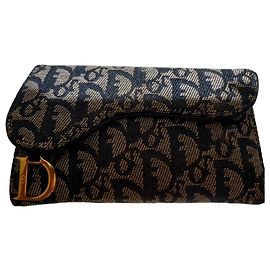 Christian Dior Wallet Blue