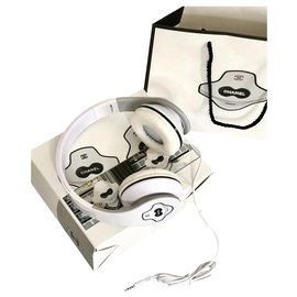 Chanel-Cocobot Chanel Headphones-White